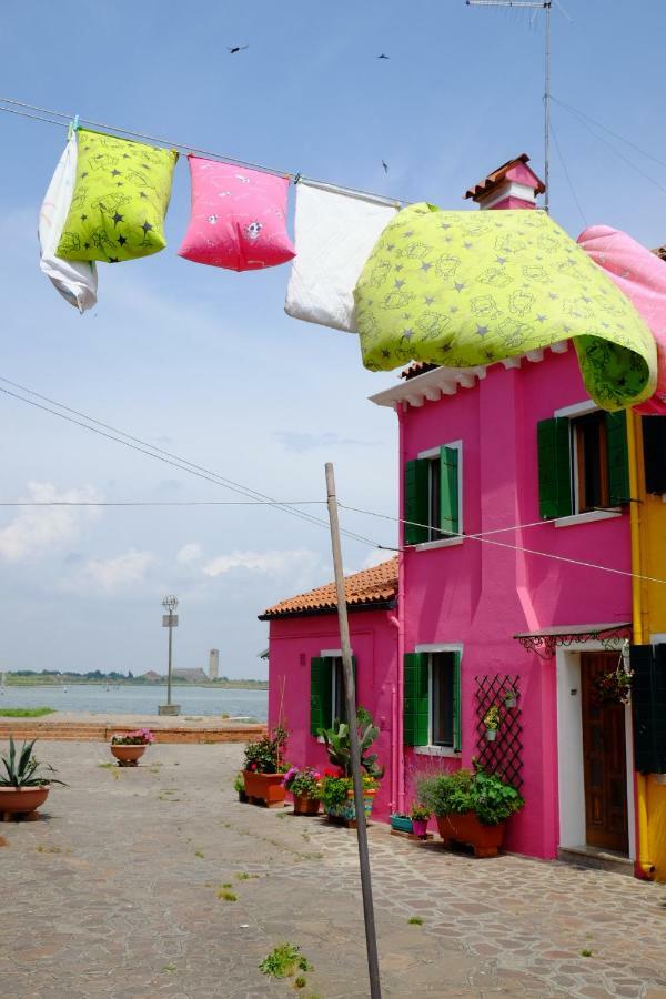 Night Galleria Holiday Home - Bed & Art In Burano - The Pink House エクステリア 写真